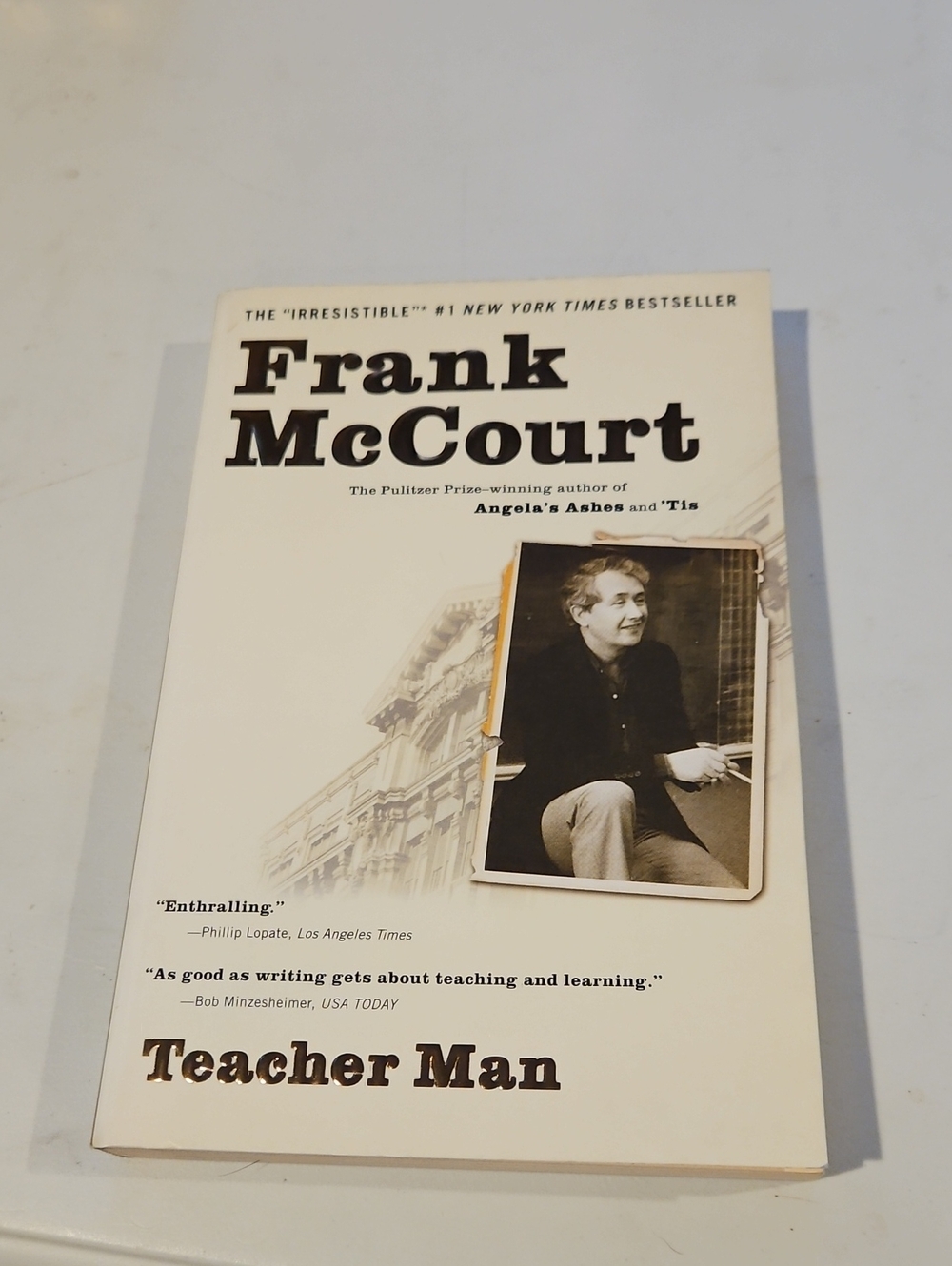 Frank McCourt Teacher Man Paperback - White Cover